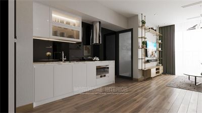 Các loại tủ bếp gỗ công nghiệp acrylic được ưa chuộng nhất hiện nay