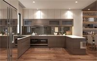 Tổng hợp các mẫu tủ bếp chữ i, tủ bếp chữ l, tủ bếp chữ u, tủ bếp hiện đại sang trọng