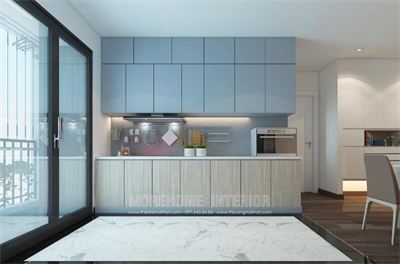 15+ mẫu tủ bếp chữ i đẹp, hiện đại góp phần tạo nên sự tiện nghi và gọn gàng